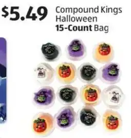 Aldi Compound Kings Halloween 15-Count Bag offer