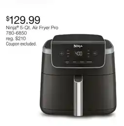 JC Penney Ninja 5-Qt. Air Fryer Pro offer