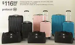 JC Penney Protocol Cayman 3-Pc. Luggage Set offer