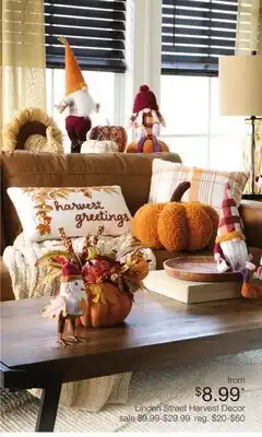 JC Penney Linden Street Harvest Decor offer