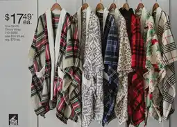 JC Penney True North Throw Wrap offer