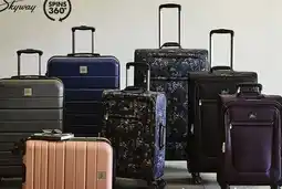 JC Penney Skyway Everett 20 Hardside Or Softside Luggage offer