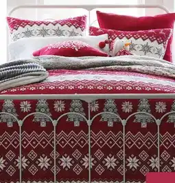 JC Penney North Pole Trading Co. Faux Mink-To-Sherpa Full/Queen Comforter offer