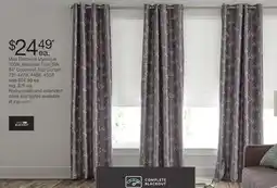 JC Penney Max Blackout Mystique 100% Blackout Faux Silk 84 Grommet-Top Curtain offer