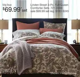 JC Penney Linden Street 3-Pc. Full/Queen Comforter Sets offer