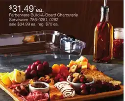 JC Penney Farberware Build-A-Board Charcuterie Serveware offer