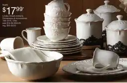 JC Penney Linden Street Amberly Dinnerware & Accessories offer