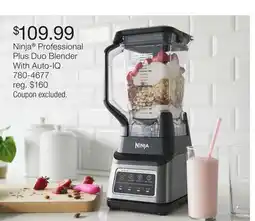 JC Penney Ninja Professional Plus Duo Blender With Auto-IQ offer