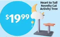 Aldi Heart to Tail Novelty Cat Activity Tree offer