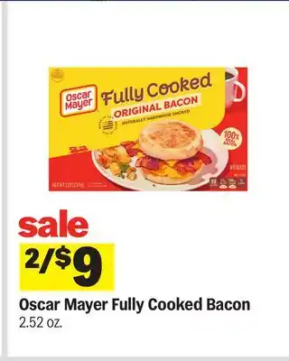 Meijer Oscar Mayer Fully Cooked Bacon offer
