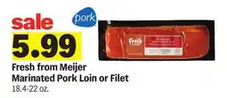 Meijer Meijer Marinated Pork Loin or Filet offer