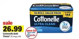 Meijer Cottonelle Bath Tissue offer