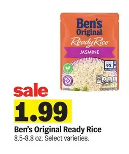 Meijer Ben's Original Ready Rice offer