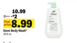 Meijer Dove Body Wash offer