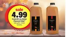 Meijer Frederik's by Meijer Flavored Cider offer