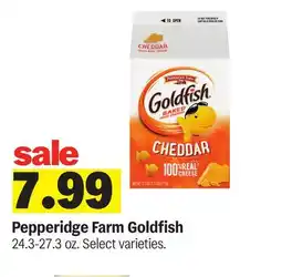 Meijer Pepperidge Farm Goldfish offer