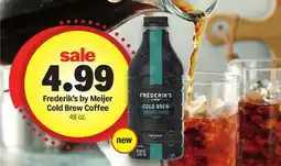 Meijer Frederik's by Meijer Cold Brew Coffee offer