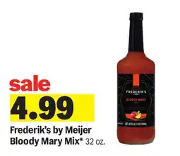 Meijer Frederik's by Meijer Bloody Mary Mix offer