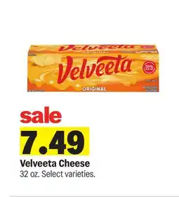 Meijer Velveeta Cheese offer
