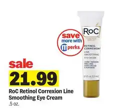 Meijer RoC Retinol Correxion Line Smoothing Eye Cream offer