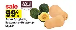 Meijer Acorn, Spaghetti, Butternut or Buttercup Squash offer