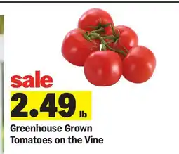 Meijer Greenhouse Grown Tomatoes on the Vine offer