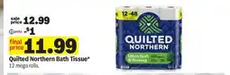 Meijer Quilted Northern Bath Tissue offer