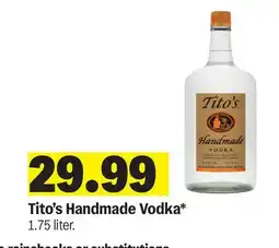 Meijer Tito's Handmade Vodka offer