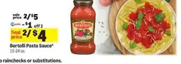 Meijer Bertolli Pasta Sauce offer