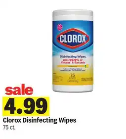 Meijer Clorox Disinfecting Wipes offer