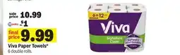 Meijer Viva Paper Towels offer
