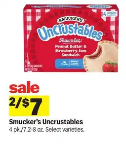 Meijer Smucker's Uncrustables offer