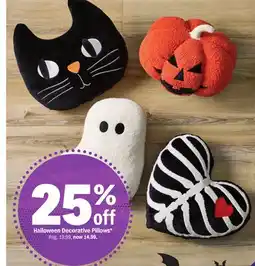 Meijer Halloween Decorative Pillows offer