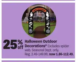 Meijer Halloween Outdoor Decorations offer