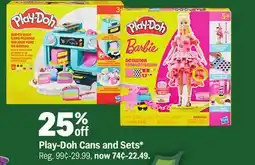 Meijer Play-Doh Cans and Sets offer