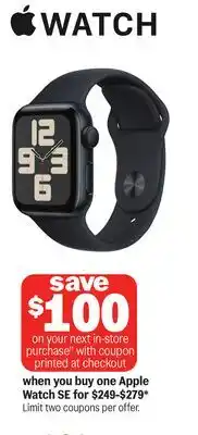 Meijer Apple Watch SE offer