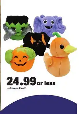 Meijer Halloween Plush offer