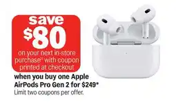 Meijer Apple AirPods Pro Gen 2 offer