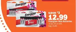 Meijer Energizer Max Batteries offer