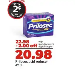 Hy-Vee Prilosec acid reducer offer