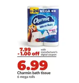 Hy-Vee Charmin bath tissue offer