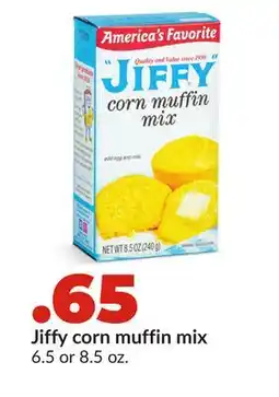 Hy-Vee Jiffy corn muffin mix offer
