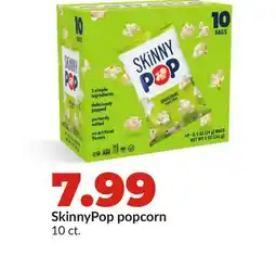 Hy-Vee SkinnyPop popcorn offer