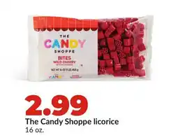 Hy-Vee The Candy Shoppe licorice offer