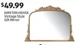 Aldi Kirkton house vintage style gilt mirror offer