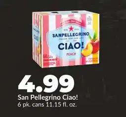 Hy-Vee San Pellegrino Ciao! offer