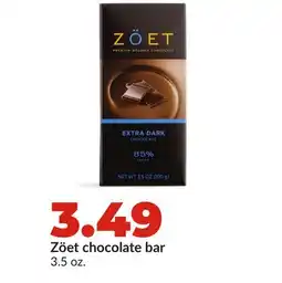 Hy-Vee Zӧet chocolate bar offer
