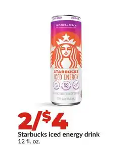 Hy-Vee Starbucks iced energy drink offer