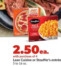 Hy-Vee Lean Cuisine , Stouffer's entrée offer