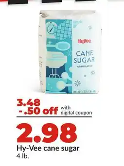 Hy-Vee Hy-Vee cane sugar offer
